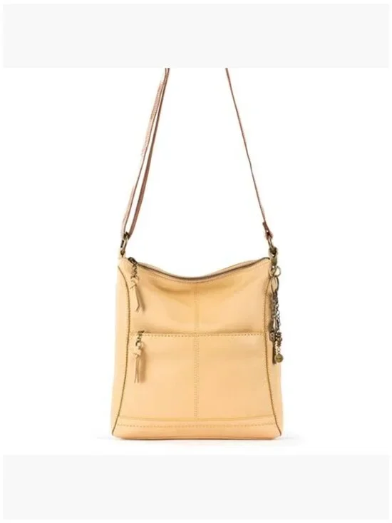 Premium Leather Crossbody Bag with Adjustable Strap and Multiple Pockets - Picture 7 of 7